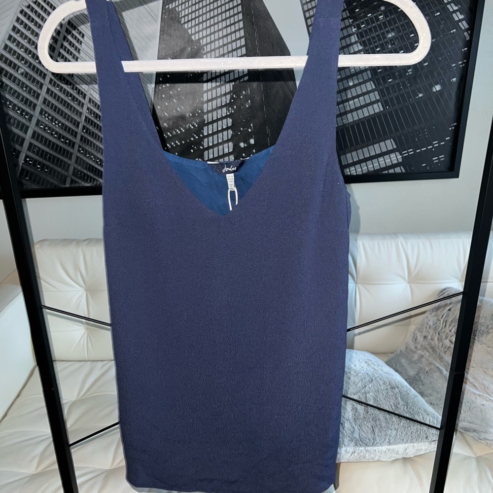 Joules Navy Blue Tank size Small
